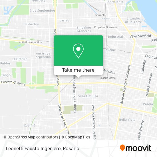 Leonetti Fausto Ingeniero map