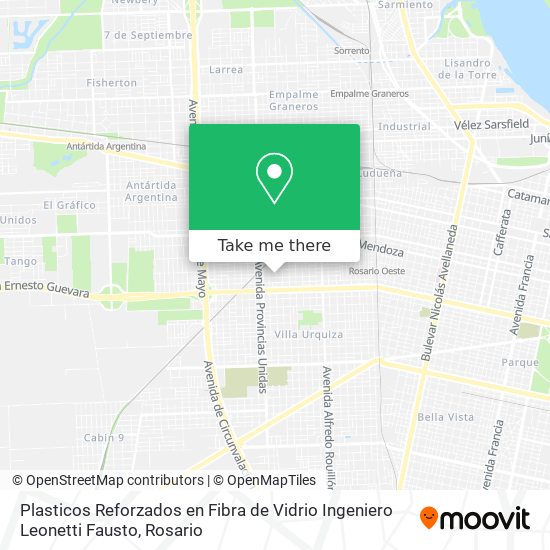 Plasticos Reforzados en Fibra de Vidrio Ingeniero Leonetti Fausto map