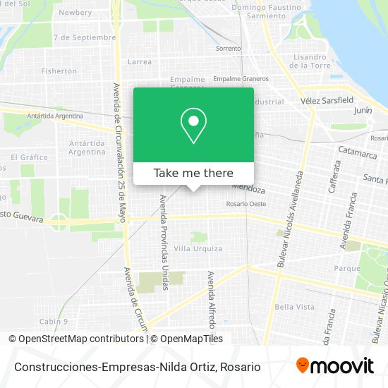 Construcciones-Empresas-Nilda Ortiz map
