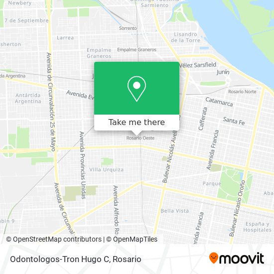 Mapa de Odontologos-Tron Hugo C
