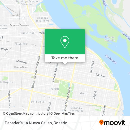 Panadería La Nueva Callao map