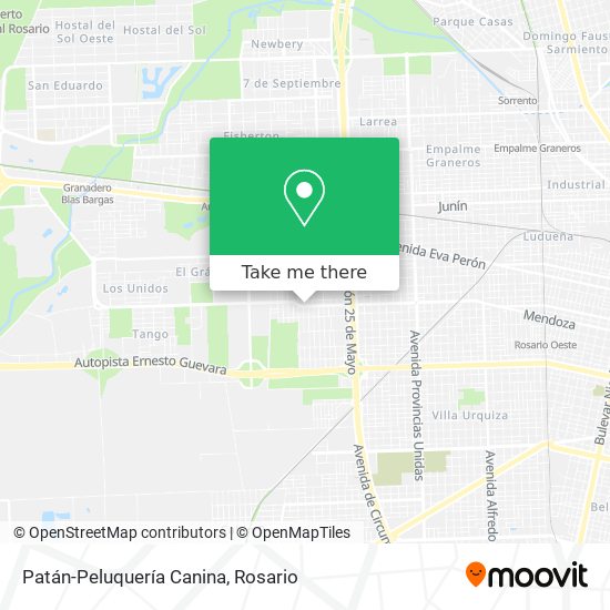 Mapa de Patán-Peluquería Canina