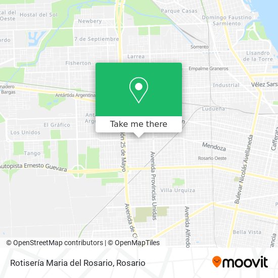 Rotisería Maria del Rosario map