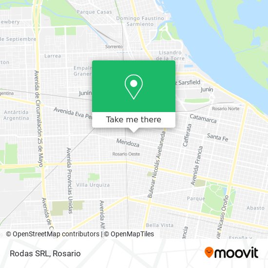 Rodas SRL map