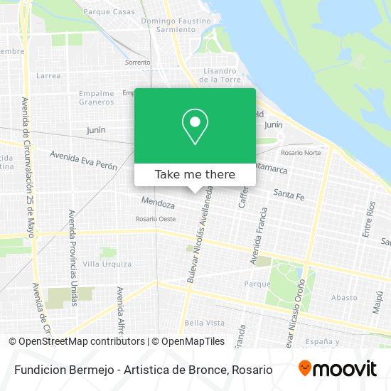 Fundicion Bermejo - Artistica de Bronce map