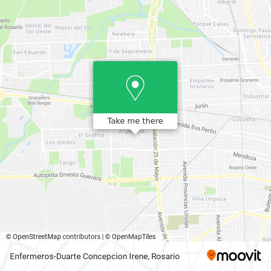 Enfermeros-Duarte Concepcion Irene map
