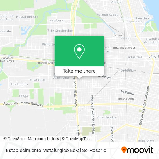 Establecimiento Metalurgico Ed-al Sc map