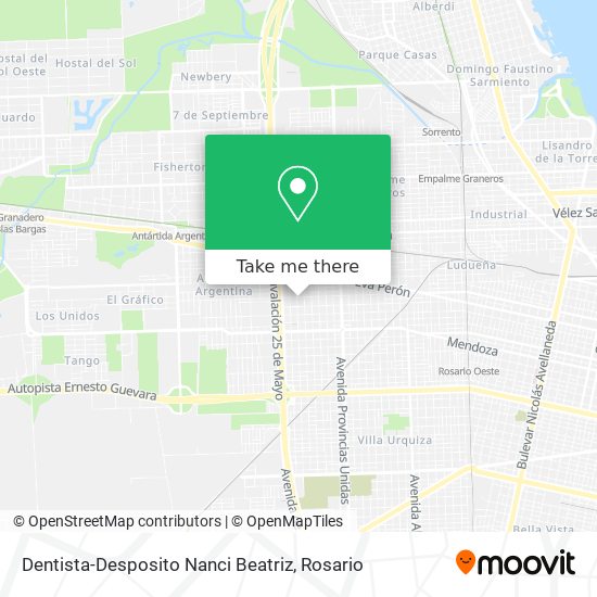 Mapa de Dentista-Desposito Nanci Beatriz