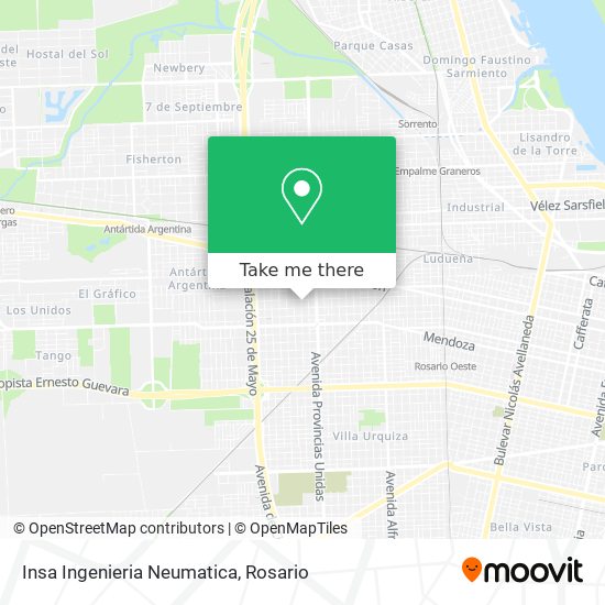 Insa Ingenieria Neumatica map