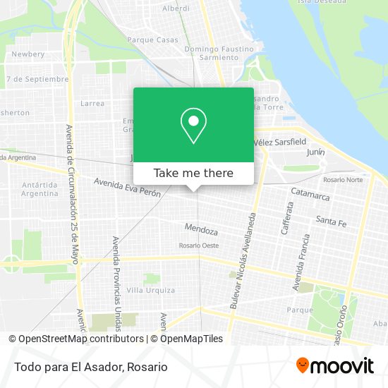 Mapa de Todo para El Asador