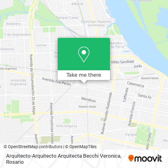 Arquitecto-Arquitecto Arquitecta Becchi Veronica map