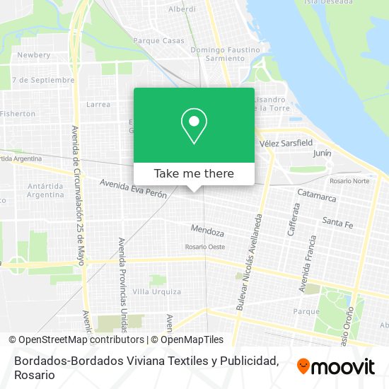 Bordados-Bordados Viviana Textiles y Publicidad map