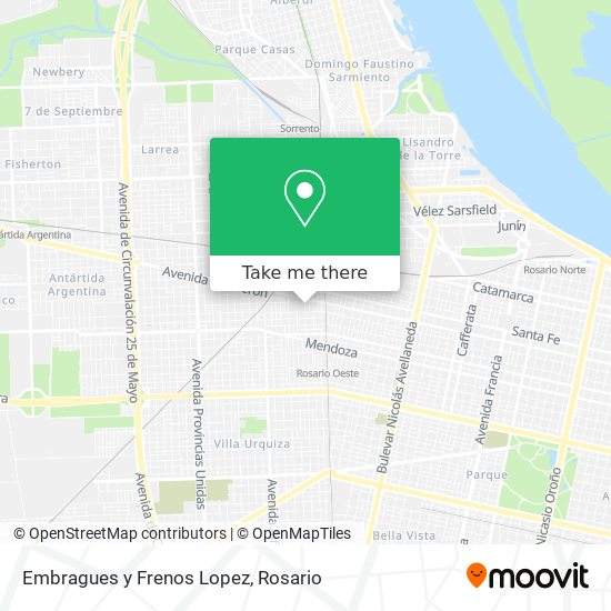 Embragues y Frenos Lopez map