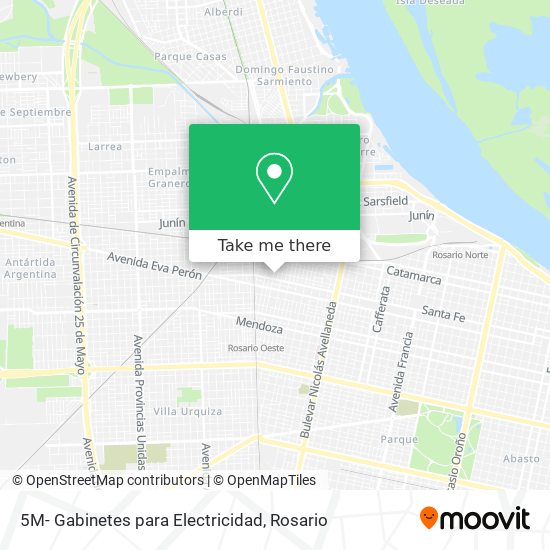 5M- Gabinetes para Electricidad map