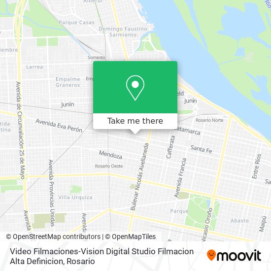 Video Filmaciones-Vision Digital Studio Filmacion Alta Definicion map