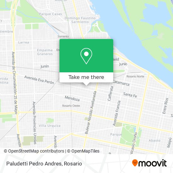 Paludetti Pedro Andres map