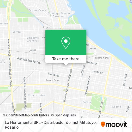 La Herramental SRL - Distribuidor de Inst Mitutoyo map
