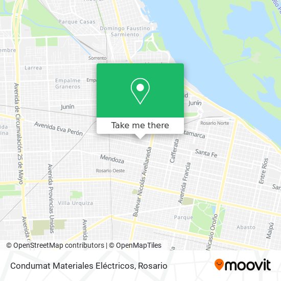 Condumat Materiales Eléctricos map