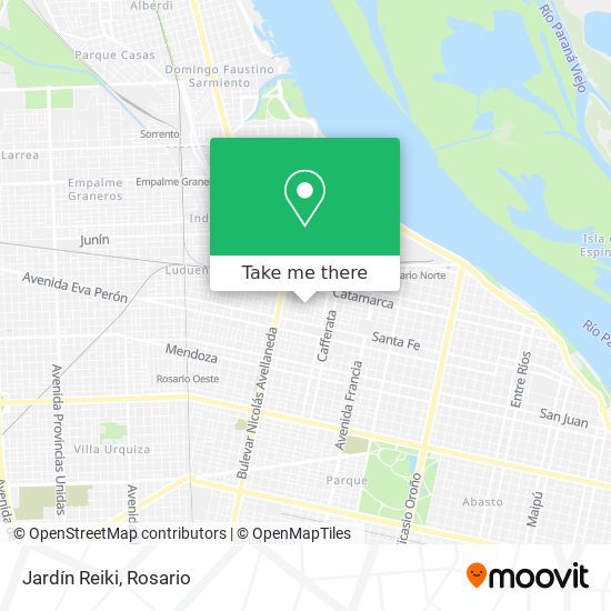Mapa de Jardín Reiki