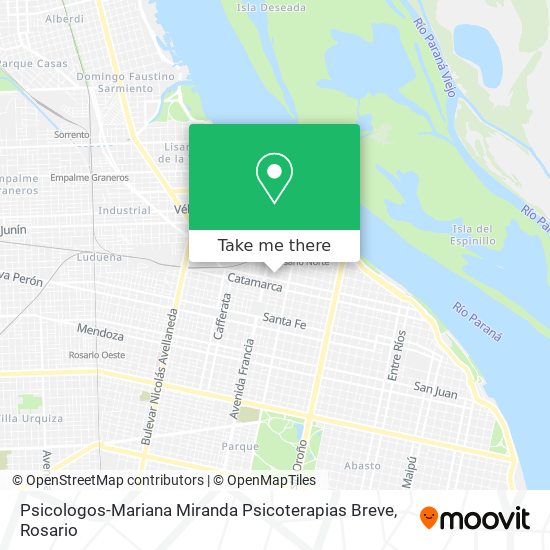 Mapa de Psicologos-Mariana Miranda Psicoterapias Breve