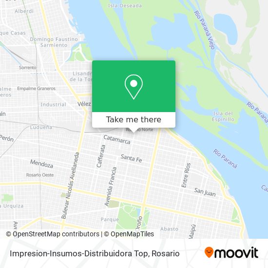 Mapa de Impresion-Insumos-Distribuidora Top