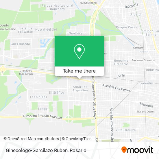 Ginecologo-Garcilazo Ruben map