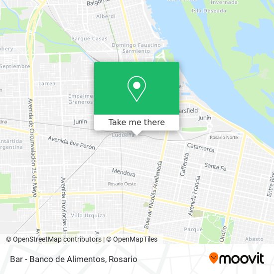 Bar - Banco de Alimentos map