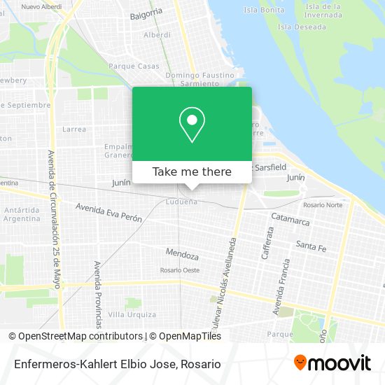Enfermeros-Kahlert Elbio Jose map