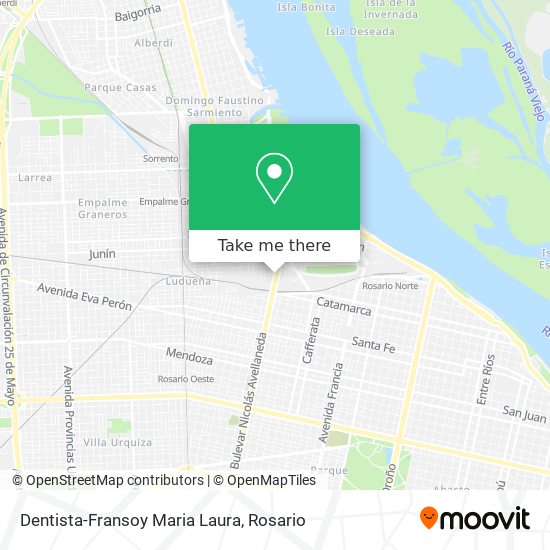 Dentista-Fransoy Maria Laura map