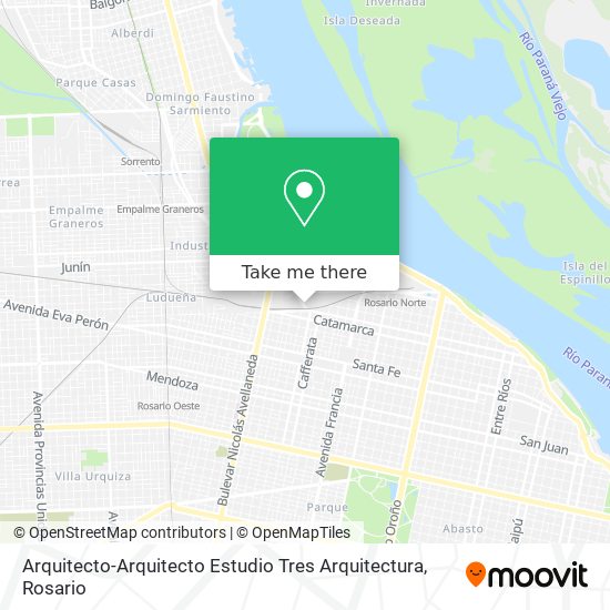 Arquitecto-Arquitecto Estudio Tres Arquitectura map