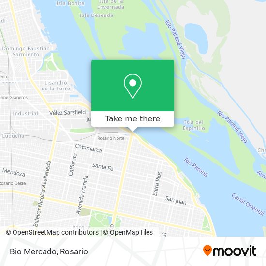 Bio Mercado map