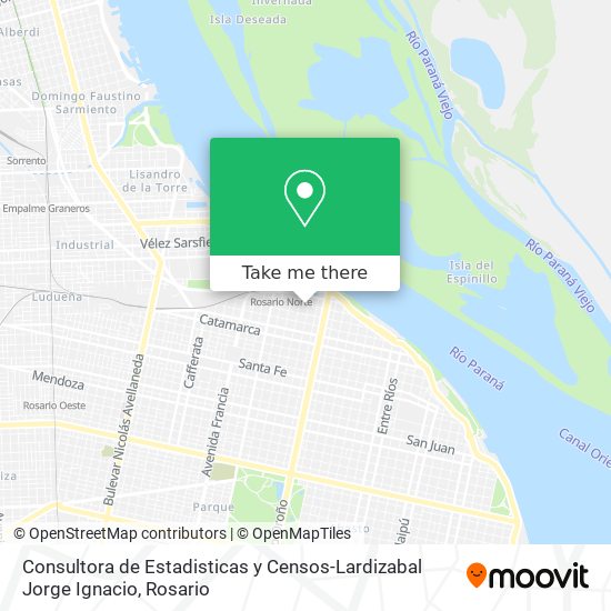 Consultora de Estadisticas y Censos-Lardizabal Jorge Ignacio map