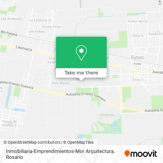 Inmobiliaria-Emprendimientos-Mor Arquitectura map