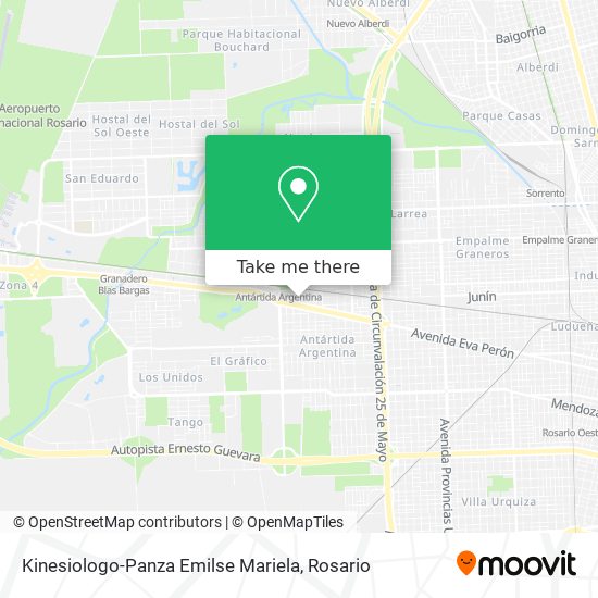 Mapa de Kinesiologo-Panza Emilse Mariela