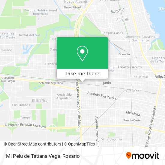 Mi Pelu de Tatiana Vega map