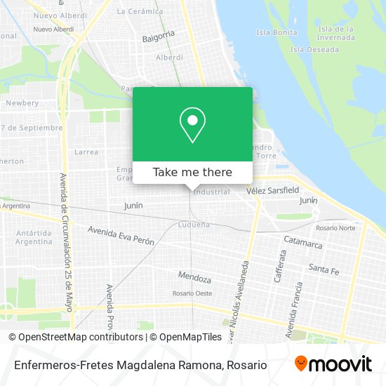 Mapa de Enfermeros-Fretes Magdalena Ramona