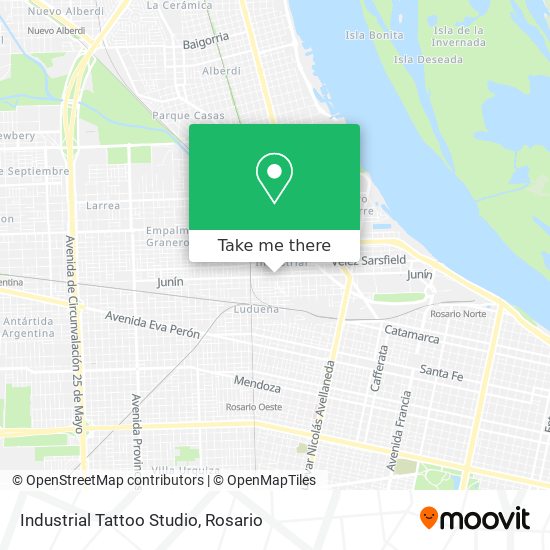 Industrial Tattoo Studio map