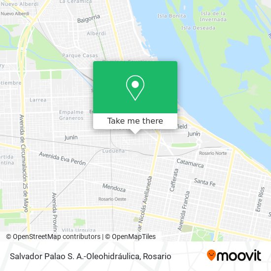 Salvador Palao S. A.-Oleohidráulica map