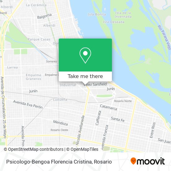 Mapa de Psicologo-Bengoa Florencia Cristina