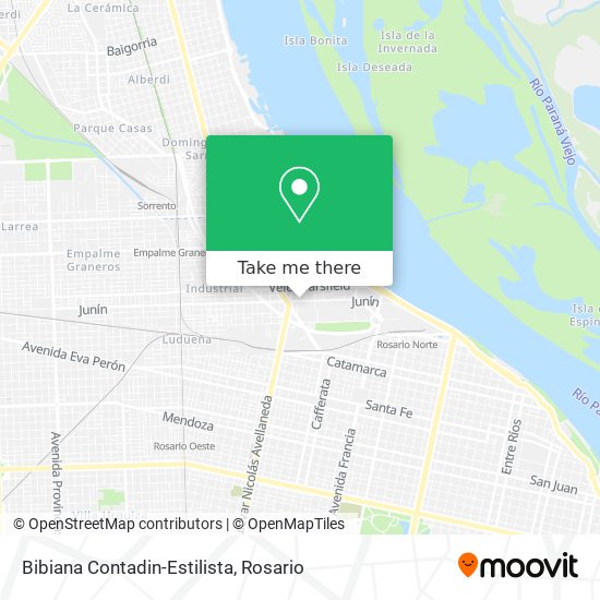 Bibiana Contadin-Estilista map