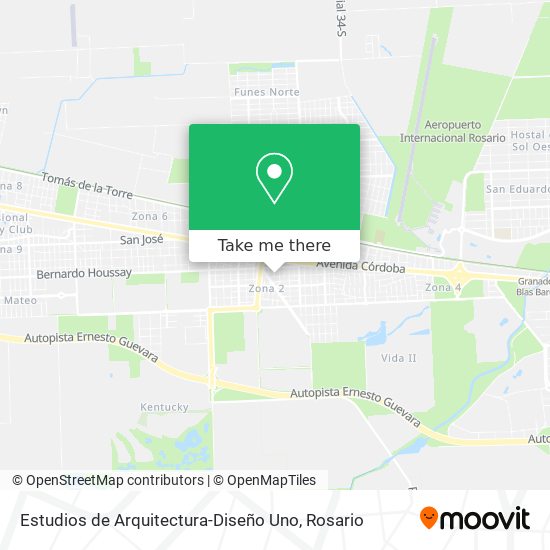 Estudios de Arquitectura-Diseño Uno map