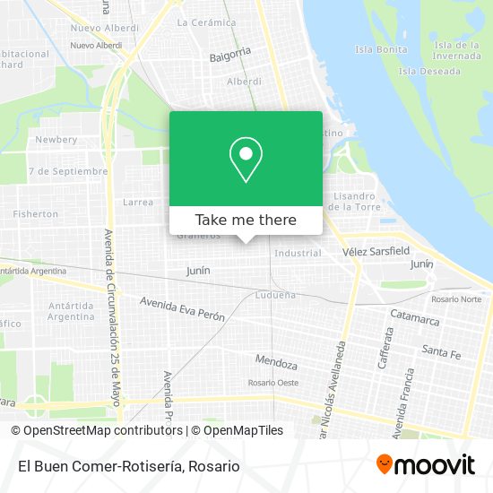 El Buen Comer-Rotisería map