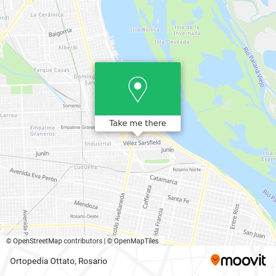 Mapa de Ortopedia Ottato