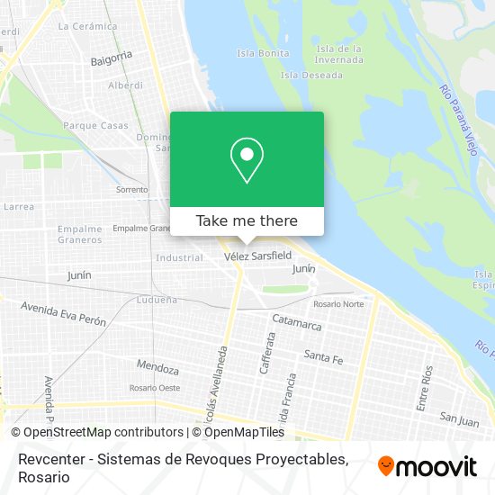Revcenter - Sistemas de Revoques Proyectables map