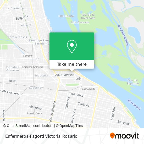 Enfermeros-Fagotti Victoria map