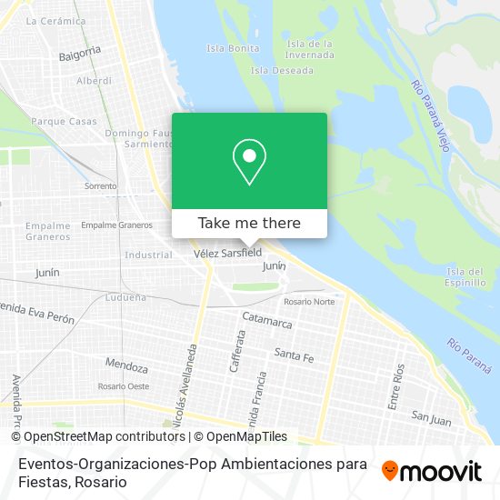 Eventos-Organizaciones-Pop Ambientaciones para Fiestas map
