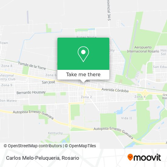 Carlos Melo-Peluqueria map