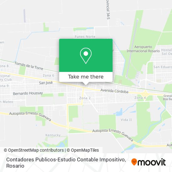 Contadores Publicos-Estudio Contable Impositivo map