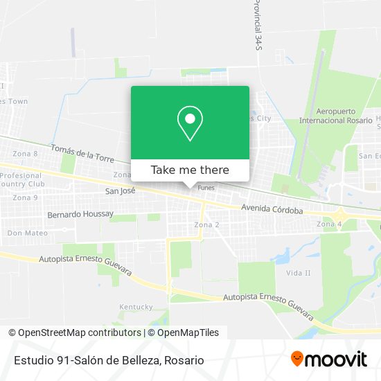 Mapa de Estudio 91-Salón de Belleza
