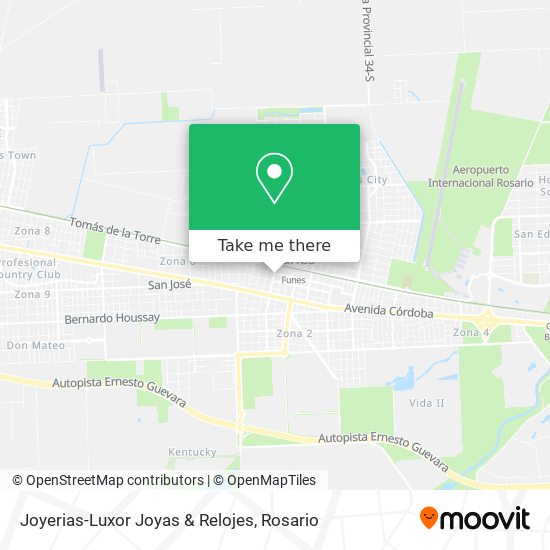Joyerias-Luxor Joyas & Relojes map